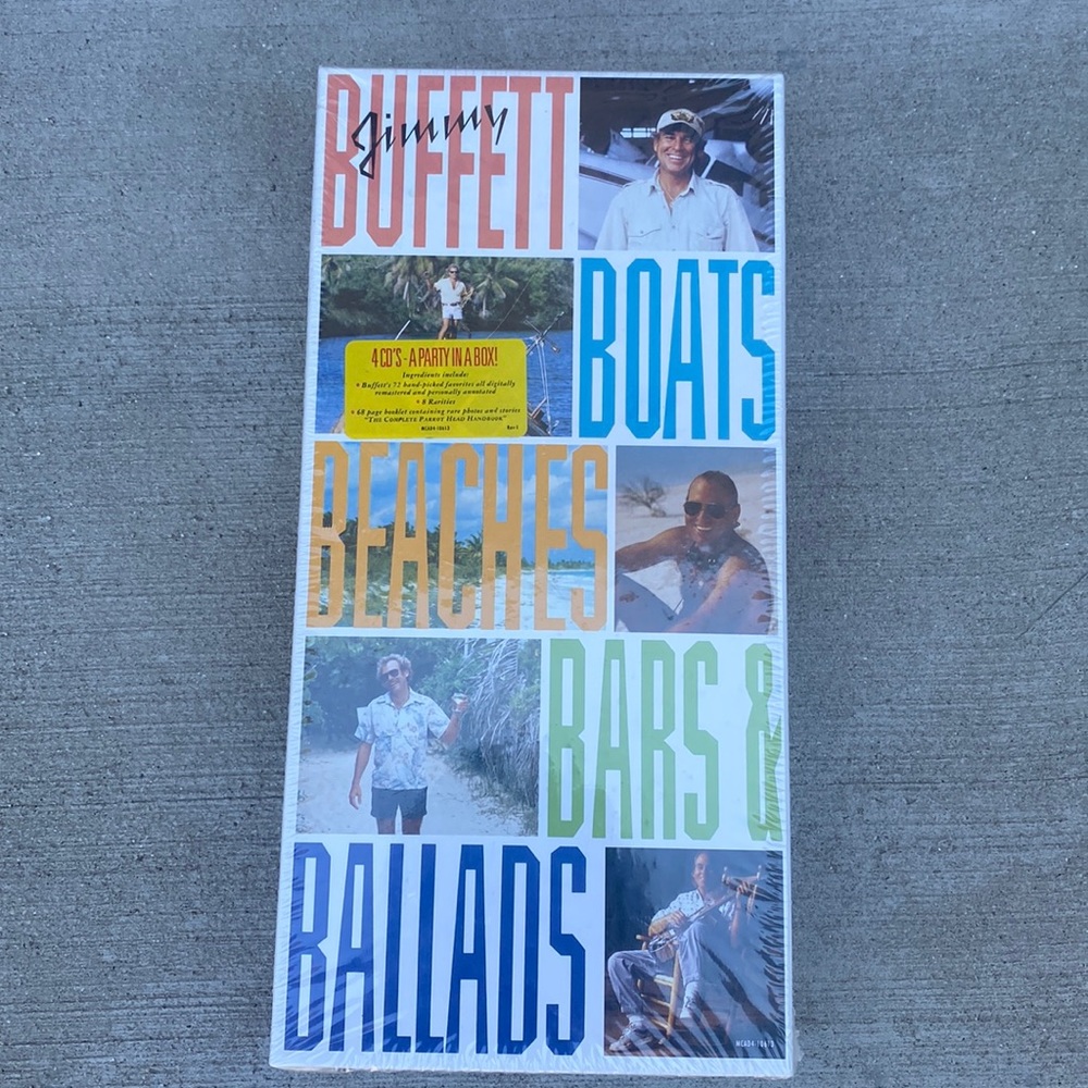 Jimmy Buffett 4 CD’s - A Party In A Box!